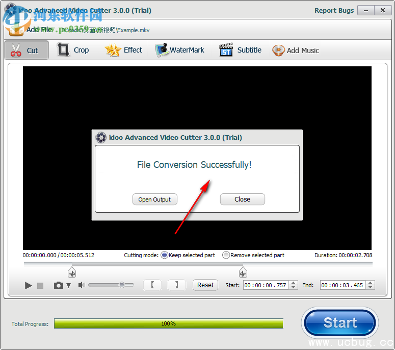 怎么用idoo Video Cutter剪切视频图文教程