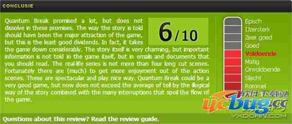 《量子破碎》游戏最新评测