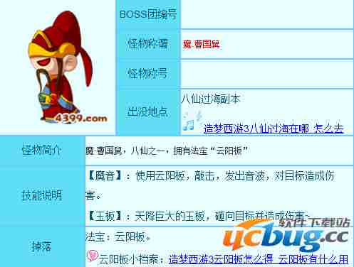 造梦西游3魔曹国舅怎么打?