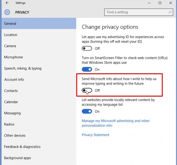 《Win10系统》隐私设置不好怎么解决