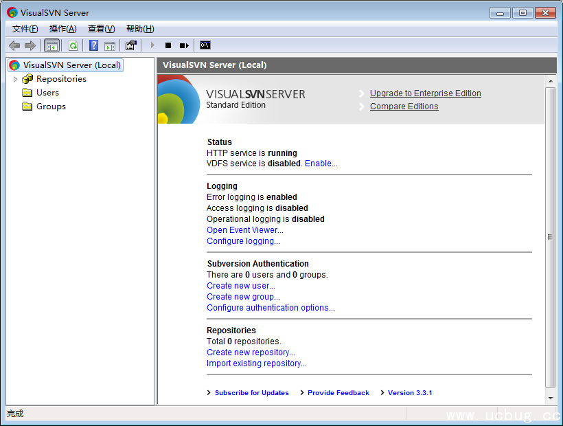 VisualSVN Server和TortoiseSVN(小乌龟) 怎么安装配置