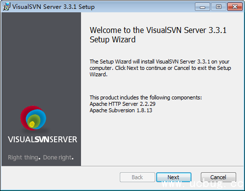 VisualSVN Server和TortoiseSVN(小乌龟) 怎么安装配置