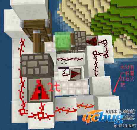 《我的世界》中史莱姆弹射电梯怎么制作？