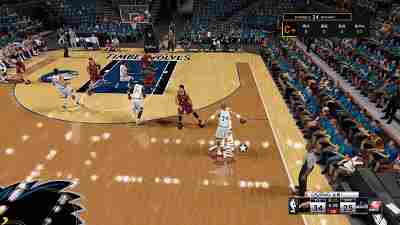 《NBA 2K16》跳步上篮动态效果图介绍