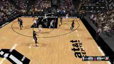 《NBA 2K16》跳步上篮动态效果图介绍